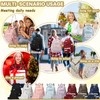 YJMKOI 3Pcs Kids Backpack Set Elementary Middle School Backpacks for