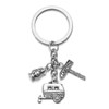 Jovivi Caravan Camping Light Travel Keyring Alloy Keyring Keychain Tourist