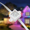 Shupakul 40 Pcs H705 LED Light Mounting Bracket Clip,Waterproof H705