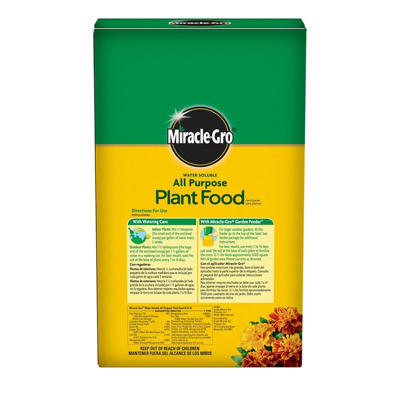Miracle-Gro Water Soluble All Purpose Plant Food 12.5 lb.