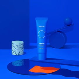 [비건뷰티] 비플레인 선뮤즈 모이스처 선크림 SPF50+ PA++++ x 2p + 20ml [Vegan Beauty] BePlain Sun Muse Moisture Sunscreen SPF50+ PA++++ x 2p + 20ml, 120ml × 1개