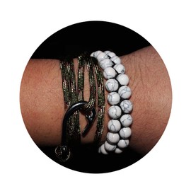 Softones 8MM Lava Rock Aromatherapy Anxiety Essential Oil Diffuser Beads Bracelet for Men Women,Friendship Couples Gifts Natural Stone Bracelets