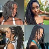12 inch 30 Strands Loc Extensions Human Hair, 0.4cm Width