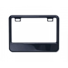 mu-naizu (Mooneyes) License Plate Frame Motorized Motorcycle 50 – CC Black Plain _ NF – mg130gcbkpl – Mon