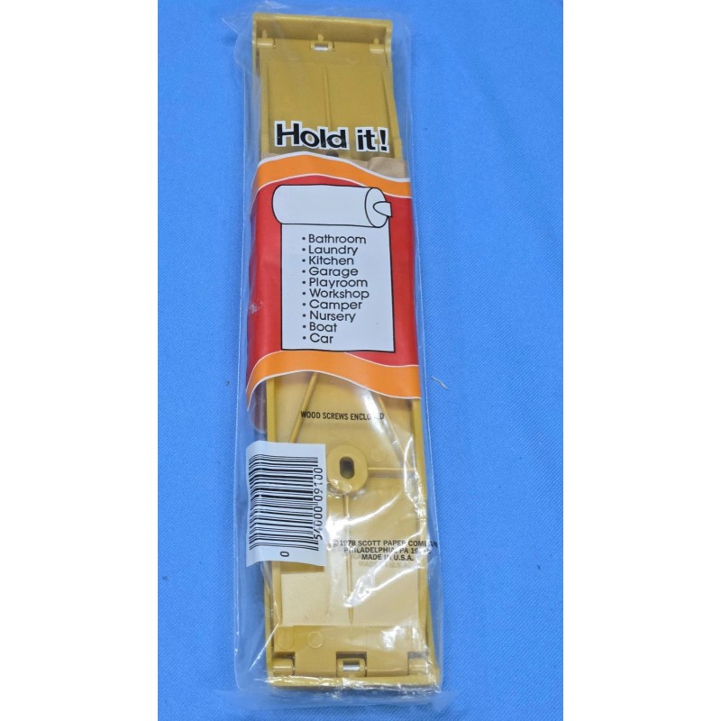 Scot Towel Vintage 1978 Scott Towel Paper Roll Holder Plastic