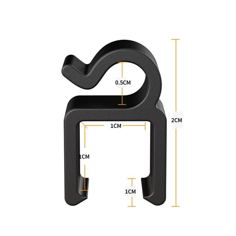 ThtRht 20 Pack Boom Arm Cable Clips Microphone Stand Cable