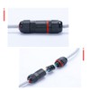 2Pcs IP68 Waterproof Electrical Junction Box Outdoor Underground Wire Connector