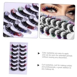 FOMIYES 7pairs Eyelashes Lash Extension Kit Curl Lash Extensions Women Clusters for Party Wedding