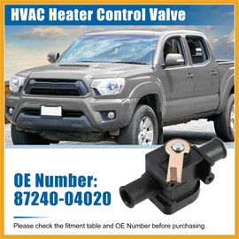 Partuto HVAC Heater Control Valve for Toyota Tacoma Base, SR5 2.4 2.7 3.4 1995-2000 No.87240-04020/8724004020 Replacement