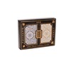 Kem Playing Cards Arrow Black and Gold Bridge Size Jumbo