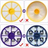 Front & Back HEPA Filter Kit for Dyson DC05 DC08