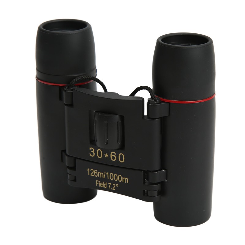 30x60 Compact Binoculars Clear Low Light Vision Easy Focus Portable