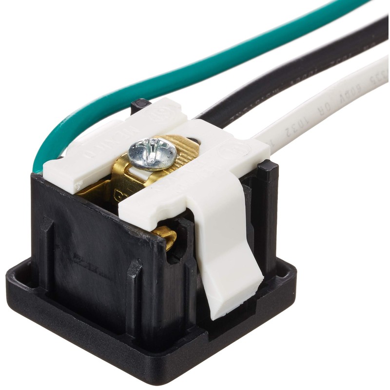 Leviton 15 Amp, 125 Volt, NEMA 5-15R, 2P, 3W, Snap-In