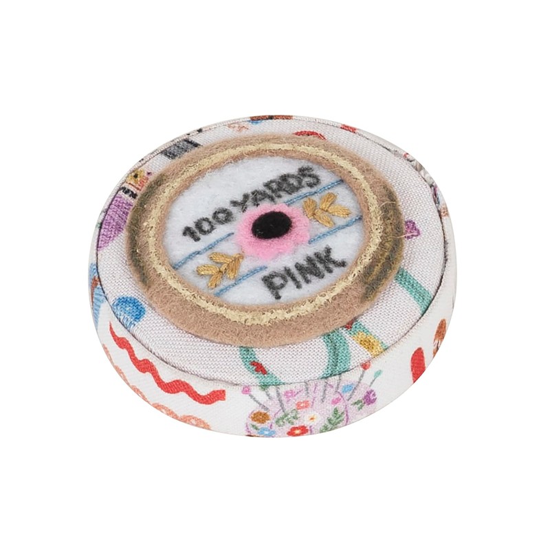 Hobby Gift Tape Measure - Retractable Fabric Covered Sewing Tape