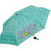 Smiley World Pocket Umbrella Mini Manual Girl Gang, turquoise