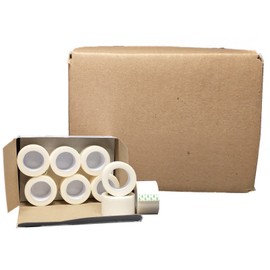 Paper Surgical Tape [Pack of 144 Rolls] Lightweight Breathable First Aid Medical Tape - 1" x 10 Yards Bandage Tape for Wound Care and Dressing - Latex Free (144)