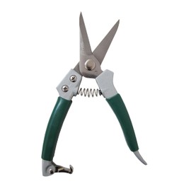 Floral Pruning Shears, Aluminium Handle With Stainless Steel Needle Nose Blade, for Arranging Flowers, Trimming Plants and Harvesting Herbs, Fruits or Vegetables, Florist Scissors 8-Inch (Straight)
