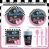350 PCS Burnouts or Bows Gender Reveal Decorations for 50