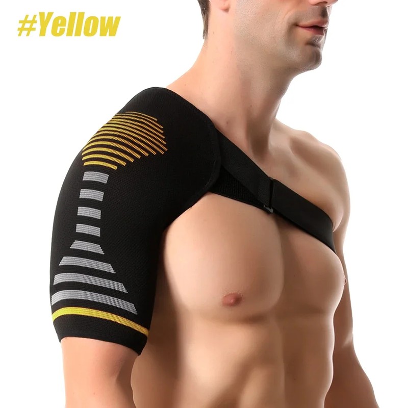 Compression Shoulder Support Brace for Daily Stability – Breathable Adjustable