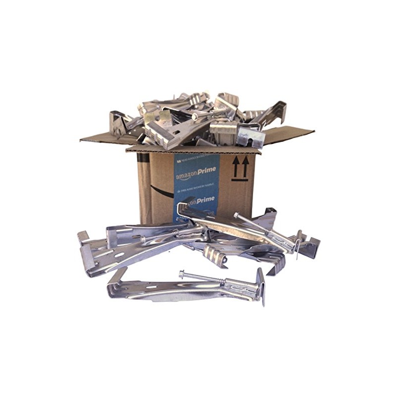 Speed Screw 6 inch gutter hanger with clip 25 pack