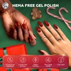 GLOSS Gel Nail Polish | Red Glitter 15ml 1 pcs