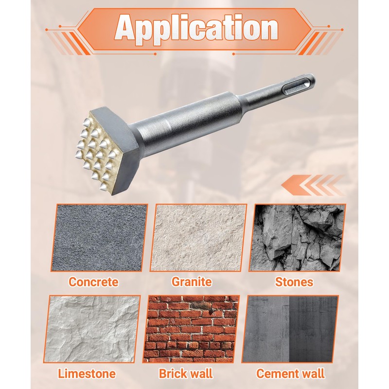 Alloy Steel Hammer Drill Bit SDS Chisel Stocker Chisel, 40cr