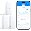 GoveeLife 262ft Bluetooth Hygrometer Thermometer 3 Pack H5110, Mini Humidity