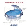 KENT SH1 BLU Scalp Scrubber Hair Brush & Scalp Exfoliator