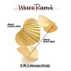 WOWORAMA Chunky Heart Cuff Bracelet for Women Gold Plated Striped