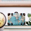 Sass & Belle Saving to Go Places Vintage Map Money