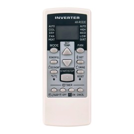 For Fujitsu ARRCE2E Replaced Remote for Fujitsu AC Air Conditioner ASU9RL2 AOU12RL2 ARRCF1U
