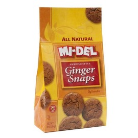 Midel Ginger Snaps ( 12x10 OZ) by Mi-Del