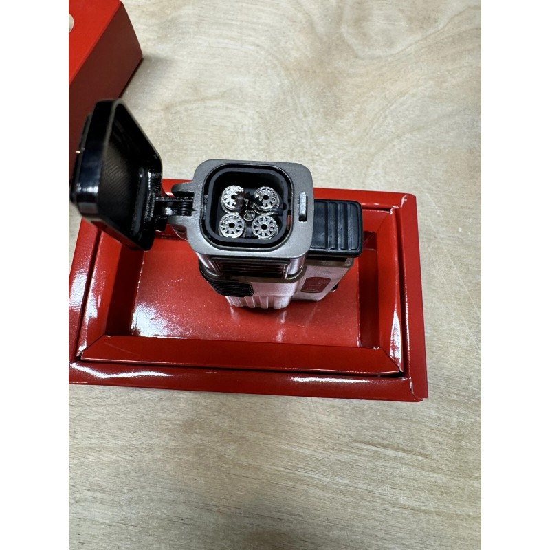 Jetline Gotham Lite Quad Jet Cigar Lighter and Punch -