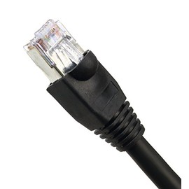 Ultra Spec Cables 100 FT Cat6 Outdoor Dry Gel Filled Direct Burial Ethernet (Self Healing) (Connectors Installed)