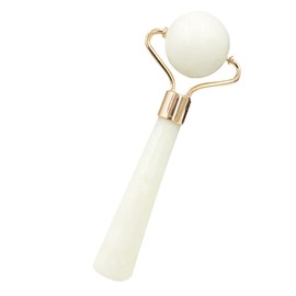 Minkissy Jade Roller Face Massage Tool Portable Jade Stone Facial for Lightweight Comfortable Skin Care Roller Ancient Anti-aging Beauty Tool Random Color