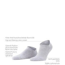 FALKE Unisex Trainer Socks, Blue (Nautical 6531)