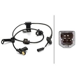 HELLA 6PT 014 494-821 Sensor, exhaust gas temperature - 2-pin connector - Bolted - Cable: 610mm
