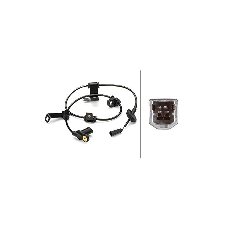 HELLA 6PT 014 494-821 Sensor, exhaust gas temperature - 2-pin