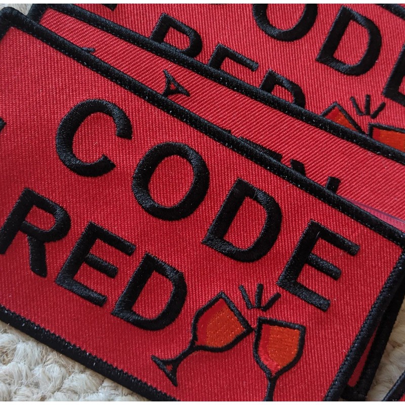 CODE RED BAG TAG