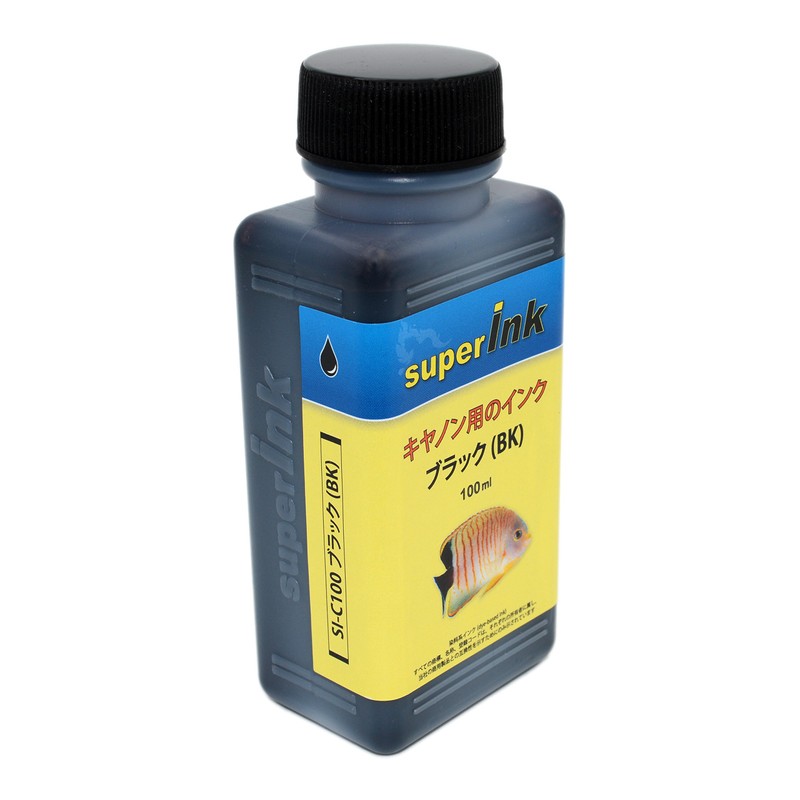 Canon Black (Dye) Refill Compatible Ink SuperInk 3.4 fl oz