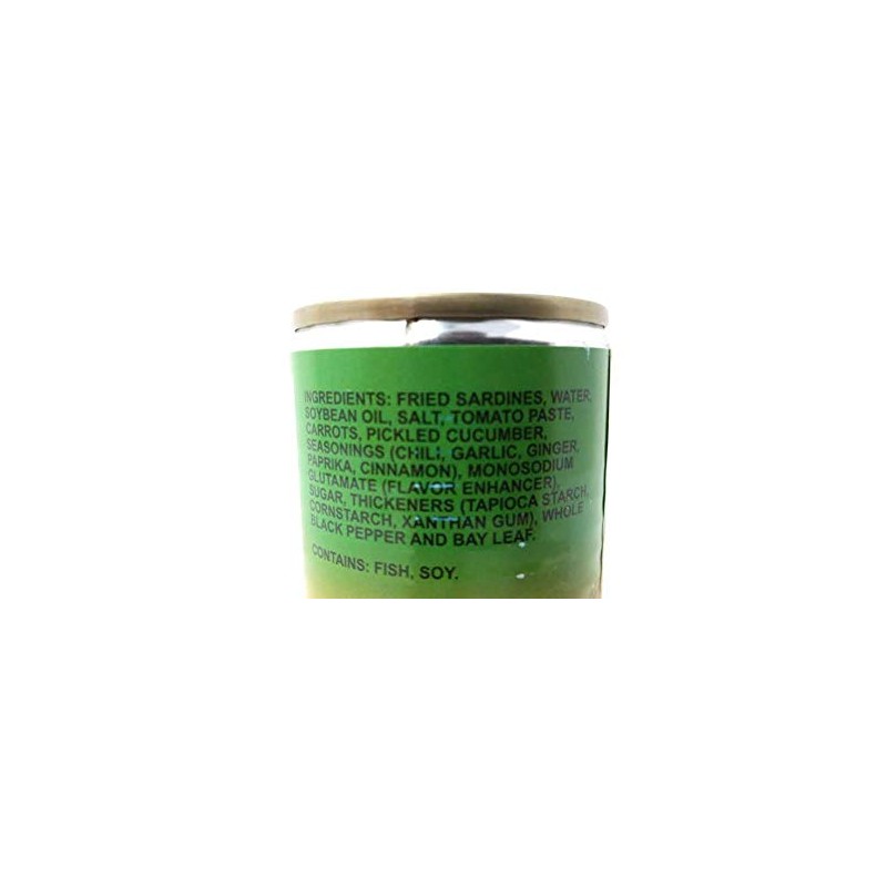 555 Fried Sardines Hot & Spicy 5.5oz (155g), 6 Pack