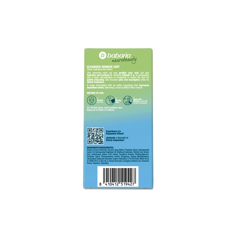 Stick limpiador facial Babaria Neurobeauty 25g