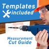 TamBee Door Pivot Hinges Heavy Duty Hinges for Wood Doors