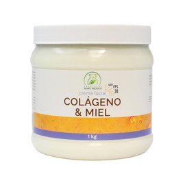 Productos Mart Mexico Crema Facial & Corporal De Colágeno Con Miel Con Filtro Solar Piel Más Joven Productos Mart Mexico 1 Kilo