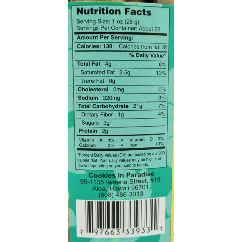 Hawaiian Local Style Furikaka Party Mix in Family-Size 22 Oz.