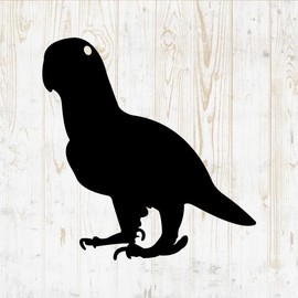 Birds Decals Peel and Stick - Wall Vinyl Decals Stickers - Wild Birds Flying Sparrow Flock Parrot Pigeon Raven Duck Goose Silhouette - Car Window Truck Laptop Tumbler - Nursery Room Decor DWSV14407