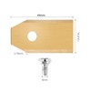 Replacement Blades Titanium 35 mm with Screws for Gardena Sileno