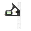 Combination Square Aluminum Alloy Stainless Steel Measuring Tool for Angle