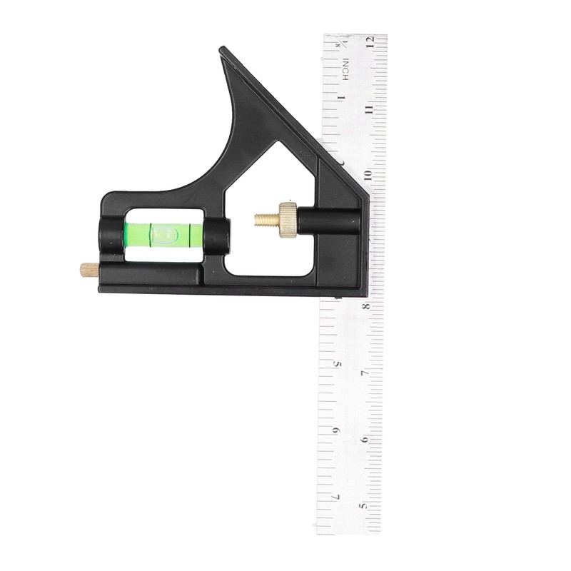 Combination Square Aluminum Alloy Stainless Steel Measuring Tool for Angle