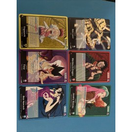 OP07 ENGLISH Leader set of 6 500 Years in the Future One Piece TCG Boa Bonney